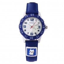 Fashion Genuine Korean Cute Cartoon Quartz Waterproof Student Watch W30014L