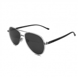 时光一百（TIME100）偏光太阳镜个性双梁骑行驾驶蛤蟆镜大框眼镜潮流百搭男墨镜TSGL666